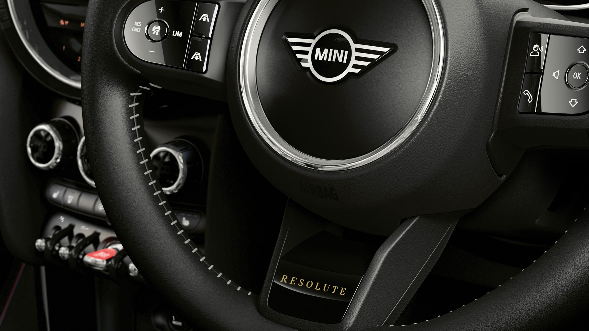 MINI Resolute Edition – steering wheel – Resolute design